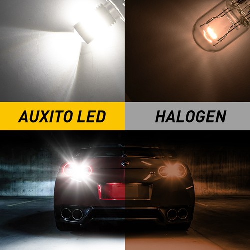 2X 7440 7443 T20 W21W LED Brake Stop Parking Turn Light Brake Stop Tail Bulb Red - Picture 89 of 105