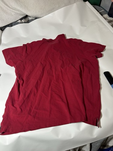 Walt Disney World Parks 3XL Red Shirt Pique Mickey Mouse Polo XXXL Mickey Collar - Picture 8 of 9