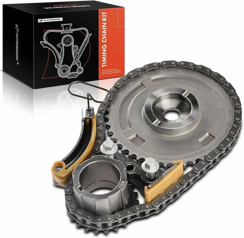 Kit de cadena de distribución de motor A-Premium con tensor [OHV 8 cilindros 4,3 4,8 5,3 6,0 6,2 L] - Imagen 1 de 7