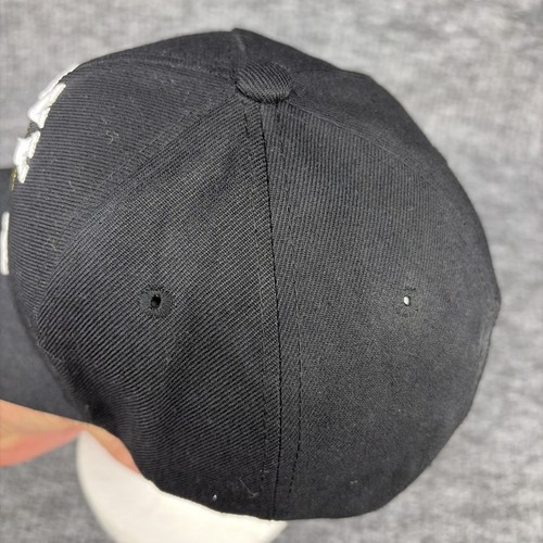 United States Navy Veteran Black Embroidered Strapback Hat - OSFA - Picture 5 of 8