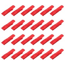 24pcs Red Satin Table Napkins Polyester Table Napkin 17×17 Inch