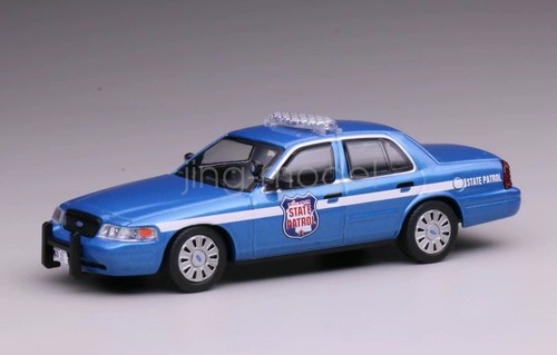 1:64 Scale 596 Wisconsin State Police Crown Victoria CV Model Diecast Metal Car - Picture 2 of 5