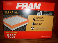 New Fram --ultra Air Filter 9687 --nib---ships Free