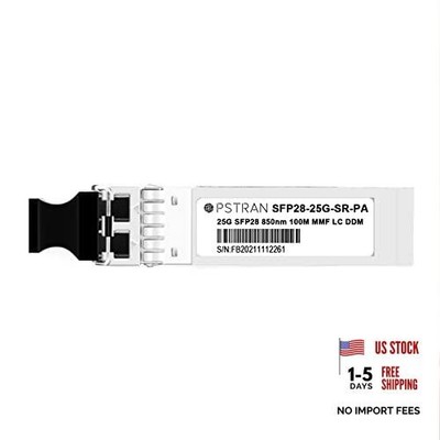 25GBASE-SR SFP28 Optical Transceiver Module 25GBASE-SR: 100m 1 for Palo Alto