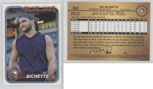 2024 Topps Series 2 Golden Mirror Image Variation Bo Bichette #563