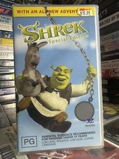 *SEALED* Shrek 2001 VHS PAL Au Special Edition 2004ver Mike Myers Eddie Murphy