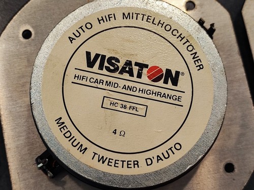 VISATON CAR HIFI * 3-Wege Megasystem 80er/90er * VINTAGE * 1988 * TOP - Bild 21 von 23