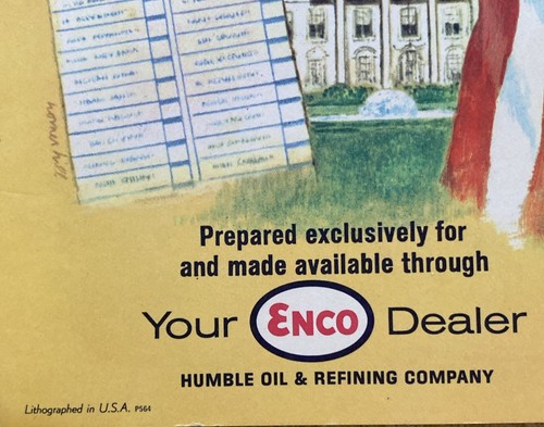 Libro ENCO de colección años 60 Humble Oil Great Moments historia americana presidentes estadounidenses - Imagen 12 de 12
