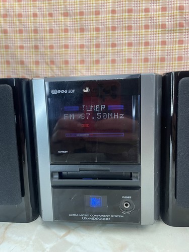 JVC UX MD 9000R High-Fidelity Micro Component HiFi System And Speakers - Picture 5 of 24