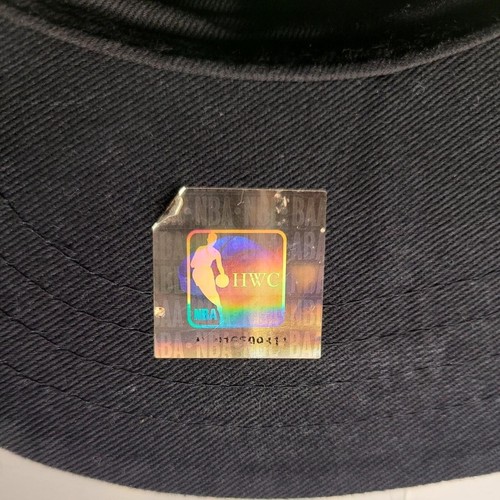 Clásicos de madera dura New Era raro New York Knicks leopardo cámper 5 paneles con correa - Imagen 6 de 6