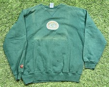 VTG 90  s Champion Green Bay Packers NFL 1966 AFL Crewneck Sweatshirt Men's XL
