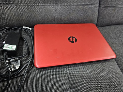 K1077 HP 14-AM080NA 14" Laptop i3-6006U 2.00GHz 8GB RAM 128GB SSD Red Windows 11 - Picture 16 of 22