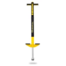 Flybar Maverick Pogo Stick for Kids Yellow Black Safe Fun Beginner Jumper