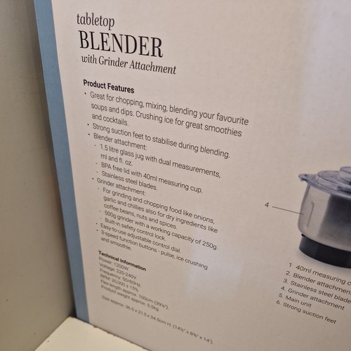 Lakeland Tischmixer mit Mahlwerk  - Bild 4 von 8