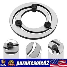 8" Soft Jaw Boring Ring For CNC Lathe Chuck Center Turning Cutting Tool 3 Pins