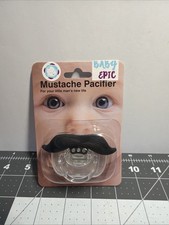 New in package- Babies 2 grow Mustache pacifier, for age 0 
