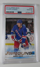 2019 20 UPPER DECK KAAPO KAKKO #499 YOUNG GUNS ROOKIE CARD PSA 10 GEM MT