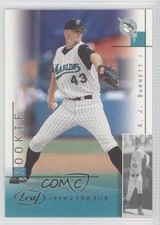 2002 Leaf Lineage AJ Burnett #25 0t6