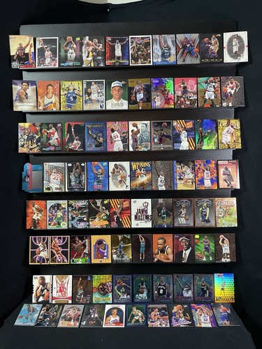 1990s Refractor/ Insert/ Parallel 80-Card Basketball Lot Die-Cut HOF Jordan NRMT