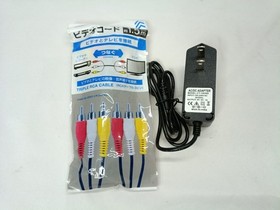 PC Engine console AV Booster RCA Street Fighter II'  set NTSC-J Tested