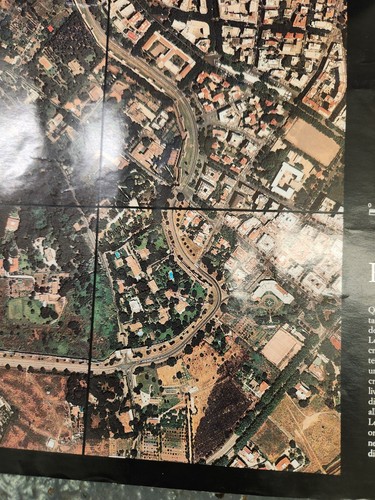 LUFTAUFNAHME POSTER VON ROM 1990 46 X 40 ZOLL - Bild 4 von 12