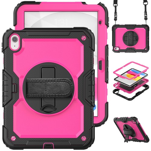 Schutz Hülle Für iPad 7/8/9/10/11th Gen Heavy Duty Ständer Case Bildschirmschutz - Afbeelding 145 van 158