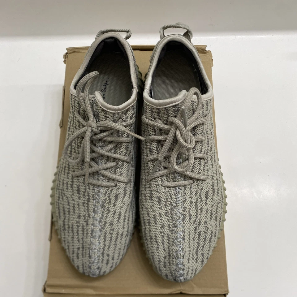Talla 9.5 - Adidas Yeezy Boost 350 Moonrock Aq2660 Foto 4 de 4