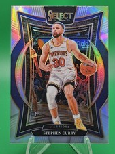 2024-25 Panini Select #7 Stephen Curry Silver Prizm
