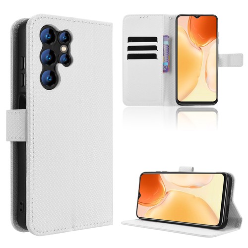 For Oukitel C1 Pro, Luxury Flip Leather Anti-slip Cover Wallet Stand Soft Case - 第 7/23 張圖片