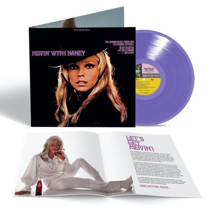 NANCY SINATRA - MOVIN' WITH NANCY PURPLE VINYL LP NEW