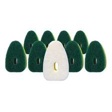 Green Heavy Duty Scrubbing Sponge Refill for use with The Dish Daddy (Reg. TM...