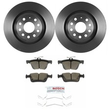 KIT-BS42624-139 Bosch Brake Disc and Pad Kits 2-Wheel Set Rear for VW Atlas Q3