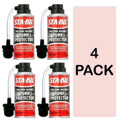 #ad #ad STA BIL Pump Protector Pressure Washer Pistons Seal Saver Anti Freeze 4 PACK NEW $50.00