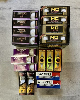 Assorted Golf Bals- 90 pieces- Brand new in boxes!