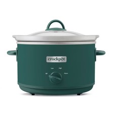 Crock-Pot 4.5qt Slow Cooker Ponderosa Green: Ceramic Stoneware, 3 Settings,