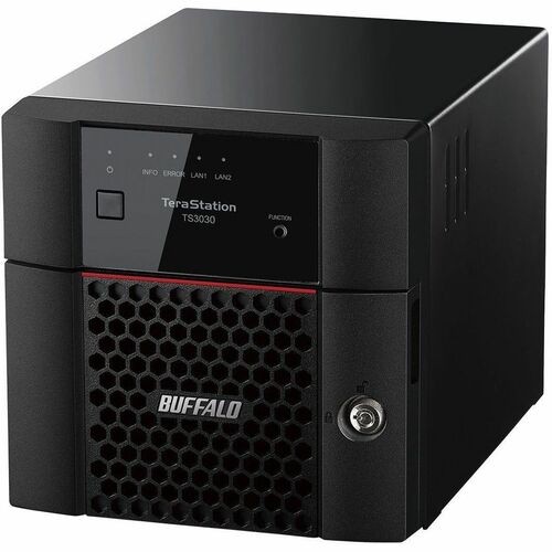 BUFFALO TeraStation 3230DN 2-Bay Secure SMB Desktop NAS 16TB (2x8TB) with Hard D - Picture 1 of 6