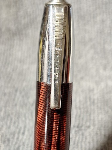 Vtg Sheaffer White Dot F. pen, Vtg. E. Faber Lever Filled F. Pen 1930's (Parts) - Picture 12 of 17