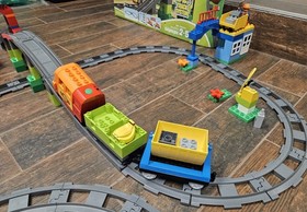 LEGO Duplo Deluxe Train Set Track System 10508 + 2 Other Train Sets + Extras