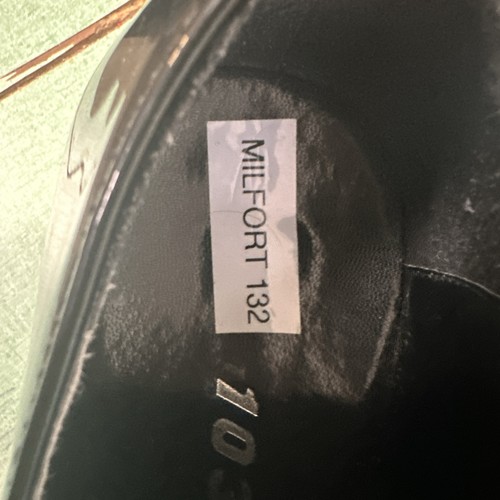 Zapatos de plataforma Bling negros.  Milfort 132 - Imagen 3 de 4