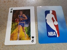 Rick Barry Golden State Warriors Glossy Playing Card Light Blue Version A