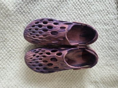 Merrell Hydro Moc Women's Sandals Purple Swirl EVA Clog Slip On Water Shoes W 9