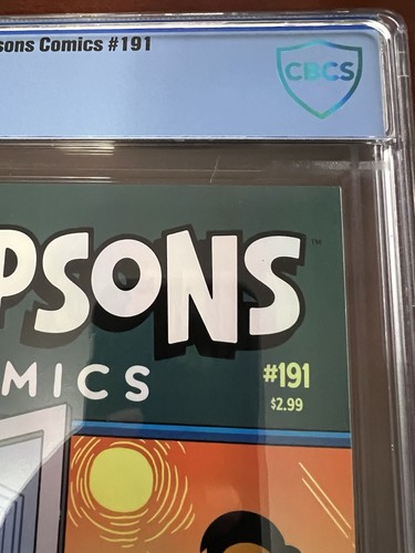 The Simpsons #191 CBCS 9.6 Cover by Jason Ho & Mike Rote (2012) - Picture 4 of 18