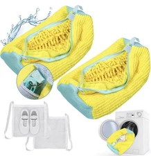 2 Pcs Shoe Washing Machine Bags, XXL Laundry Shoe Bags for Washer and Dryer NWT