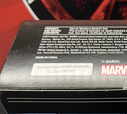 👸MATTEL BARBIE SIGNATURE X-MEN MYSTIQUE (NUEVO EN CAJA) MARVEL 80 AÑOS (LIMITADO)👸 - Imagen 6 de 7