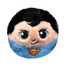 TY Beanie Bouncers - SUPERMAN (3 inch - DC Universe) - New Plush Bouncy Ball