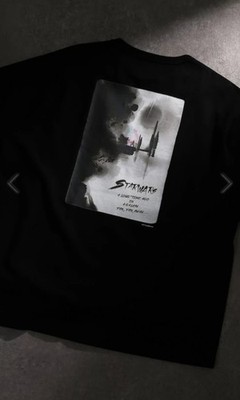 Global Work x STAR WARS Japan  Mens M Black Graphic Tee 