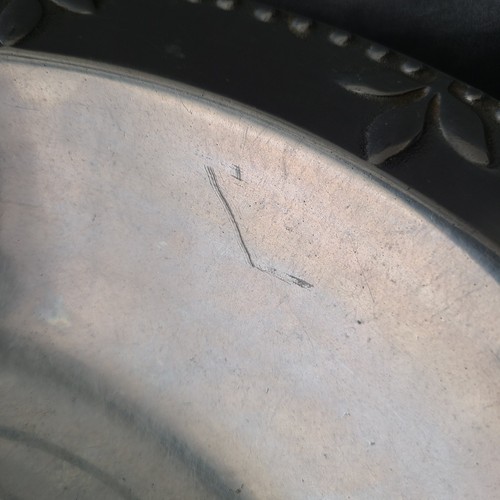 RARE Wilton Armetale Sorrento Debby Segura Serving Bowl 15.5" Large Metal Pewter - Bild 7 von 11