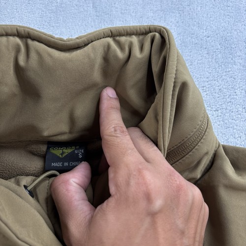 Condor Mens S Small 602 Summit 4 Way Stretch Soft Shell Hooded Tactical Jacket - Picture 5 of 12