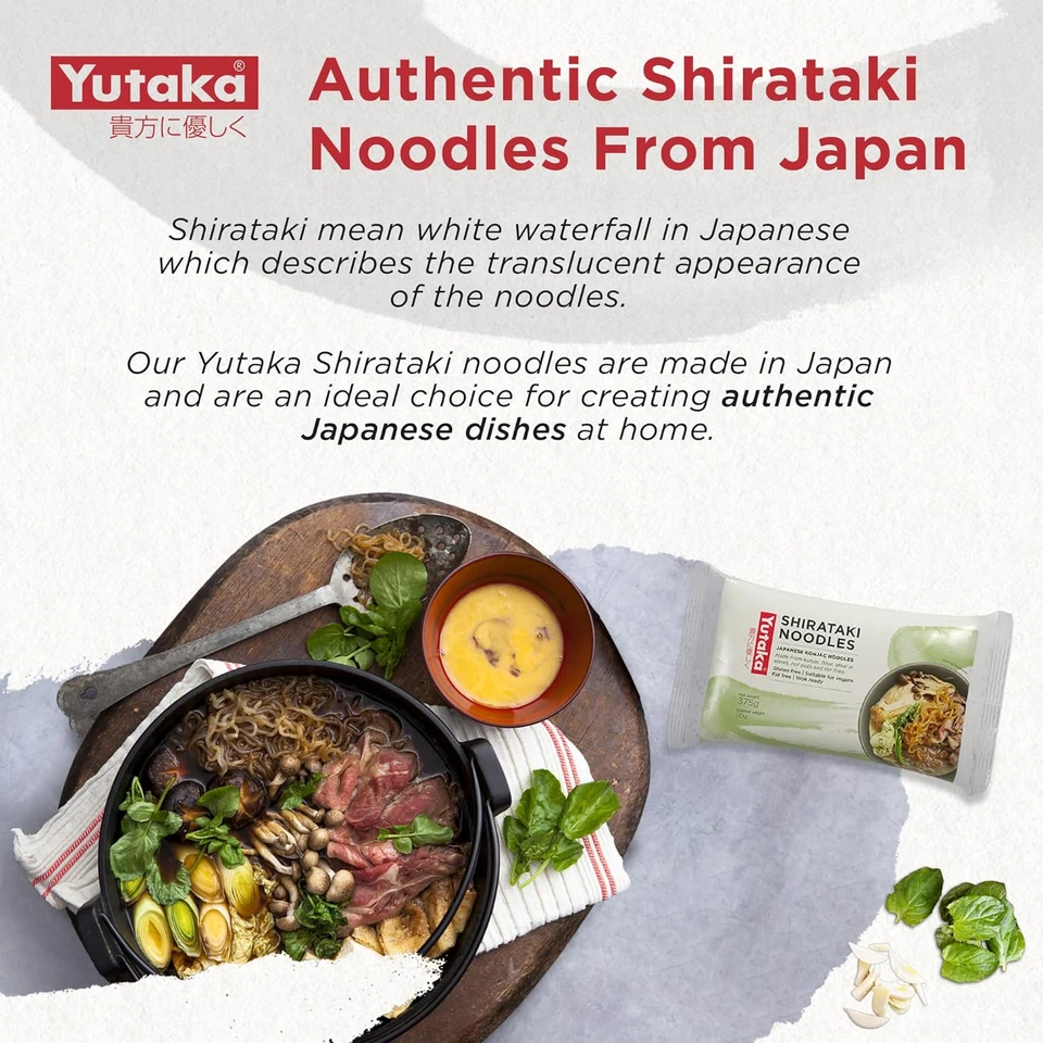 White Shirataki Noodles 170G (Pack of 12) | Authentic Japanese Konjac Noodles... - Image 4 of 4