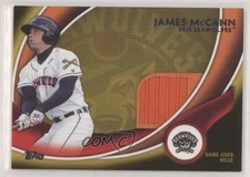 2014 Topps Pro Debut Debut Duds Gold /50 James McCann #DD-JM